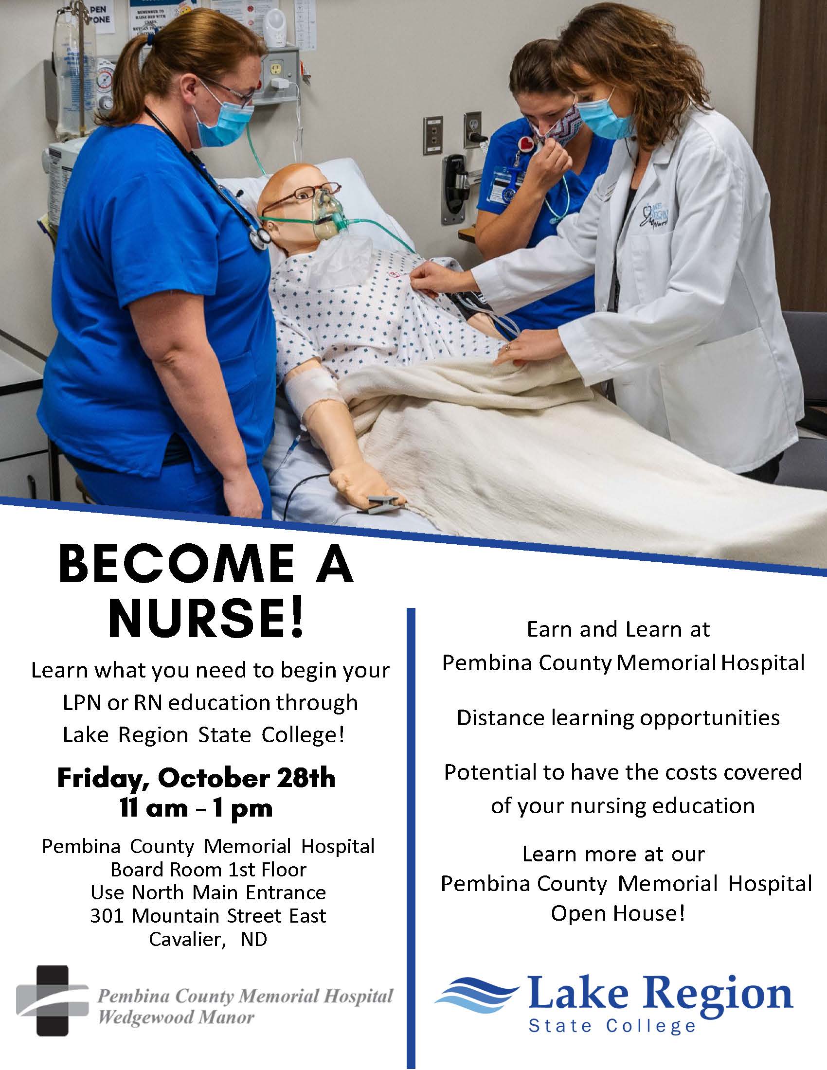 a Nurse! Cavalier Chamber of Commerce