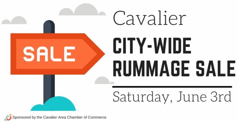 City-Wide Rummage Sale - Cavalier Chamber of Commerce